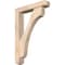 Ekena Millwork Legacy Craftsman Smooth Bracket w/ Offset Brace, Douglas Fir, 5 1/2"W x 28"D x 40"H BKT0604X28X40LEC04SDF - alternate 1